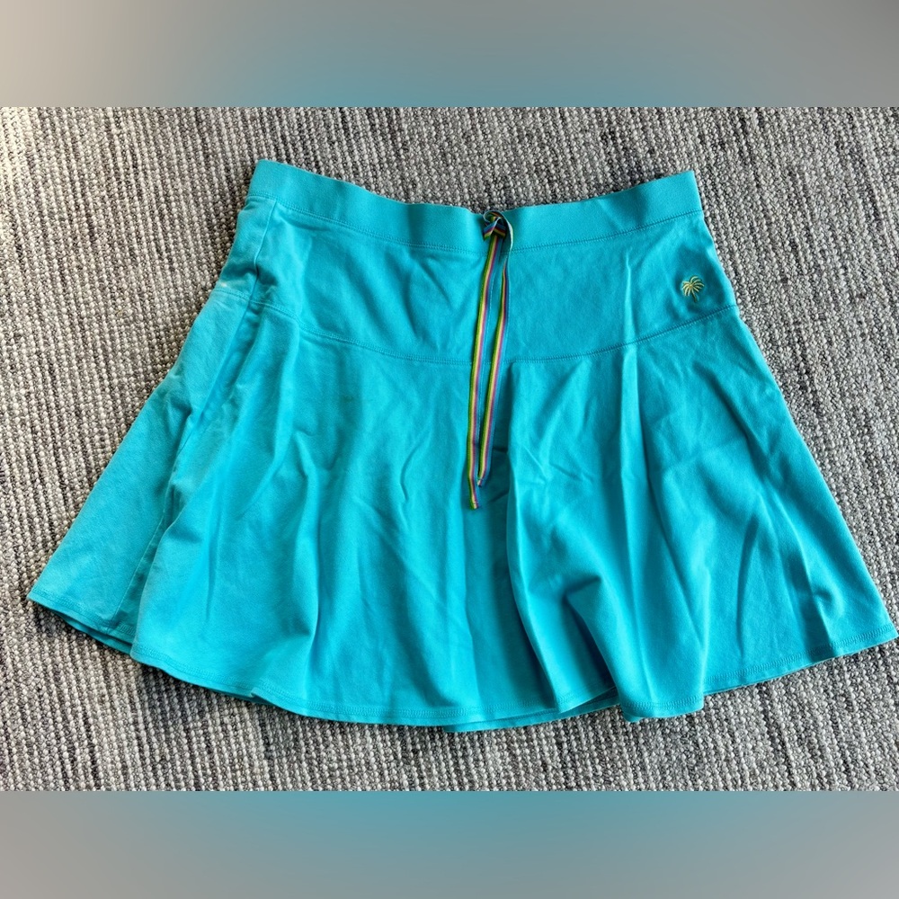Lilly Pulitzer Teal Skirt- Size Medium